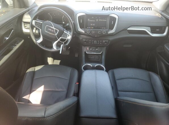 3GKALPEV7ML344978 2021 GMC TERRAIN White Dashboard view