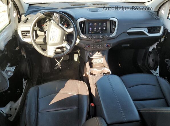 3GKALPEV9KL157223 2019 GMC TERRAIN White წინა პანელის ხედი