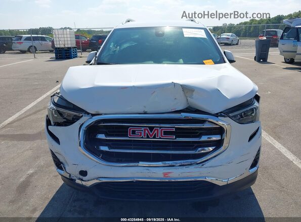 3GKALPEVXLL333343 2020 GMC TERRAIN White Вид щитка приладів