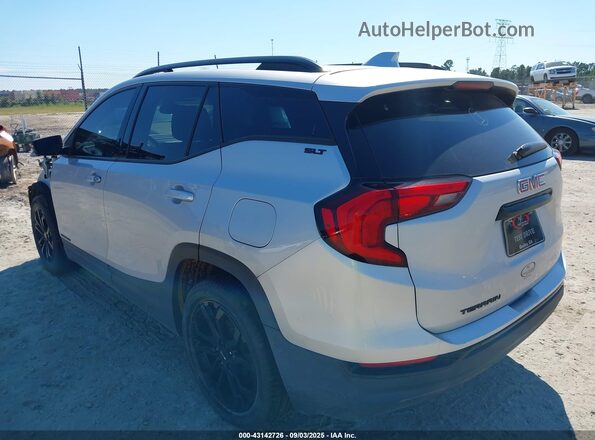 3GKALPEVXML392751 2021 GMC TERRAIN Silver Rear left