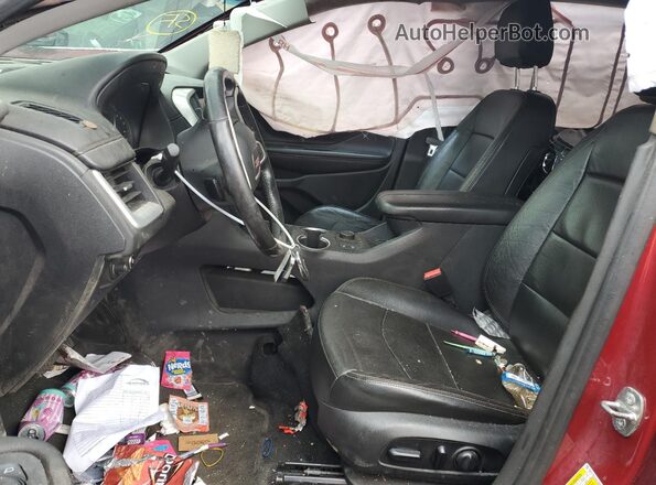 3GKALPEX2LL236638 2020 GMC TERRAIN Red Вид салону спереду