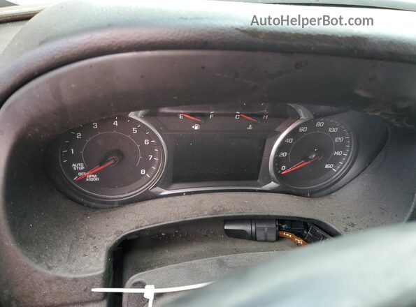 3GKALPEX2LL236638 2020 GMC TERRAIN Red Вид щитка приладів