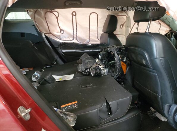 3GKALPEX2LL236638 2020 GMC TERRAIN Red Вид задньої частини салону