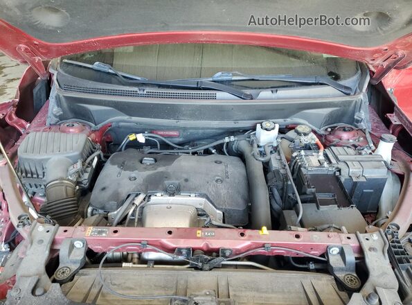 3GKALPEX2LL236638 2020 GMC TERRAIN Red Вид підкапотного простору