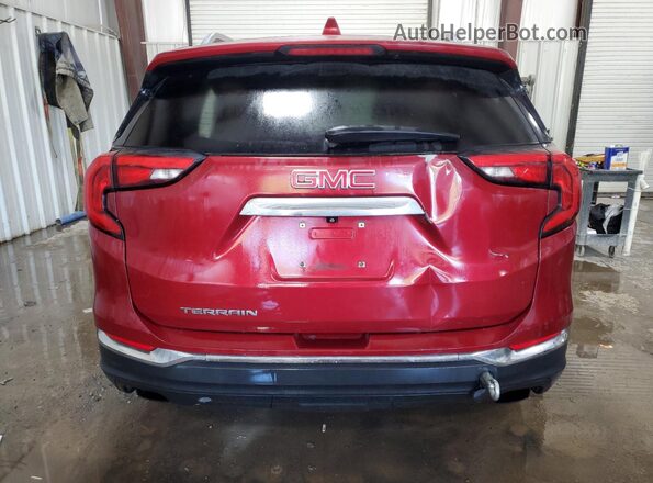 3GKALPEX2LL236638 2020 GMC TERRAIN Red Вид ззаду