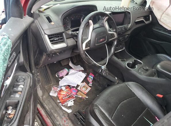3GKALPEX2LL236638 2020 GMC TERRAIN Red Вид панелі приладів