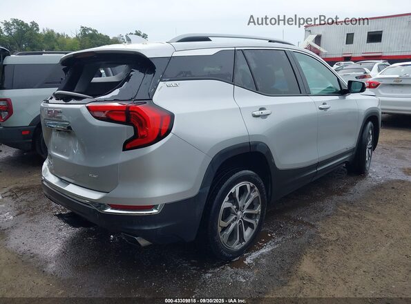 3GKALPEX8KL298088 2019 GMC TERRAIN Silver Trasero derecho