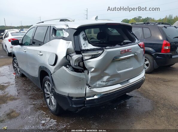 3GKALPEX8KL298088 2019 GMC TERRAIN Silver Trasero izquierdo