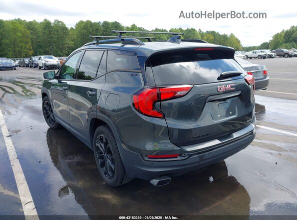 3GKALPEX8LL221349 2020 GMC TERRAIN Gray Задня ліва чверть