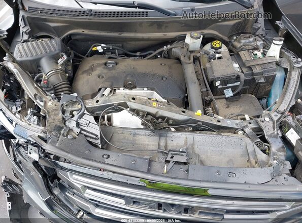 3GKALPEX8LL221349 2020 GMC TERRAIN Gray Вид ззаду