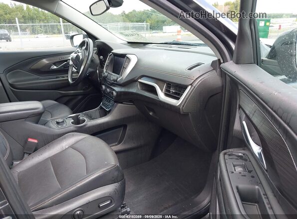 3GKALPEX8LL221349 2020 GMC TERRAIN Gray Вид салону спереду