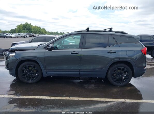 3GKALPEX8LL221349 2020 GMC TERRAIN Gray Панорамний вид салону 360°