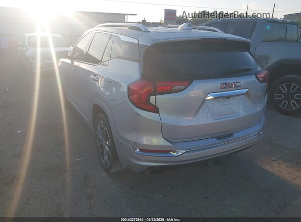3GKALSEX2LL256102 2020 GMC TERRAIN Silver Trasero izquierdo