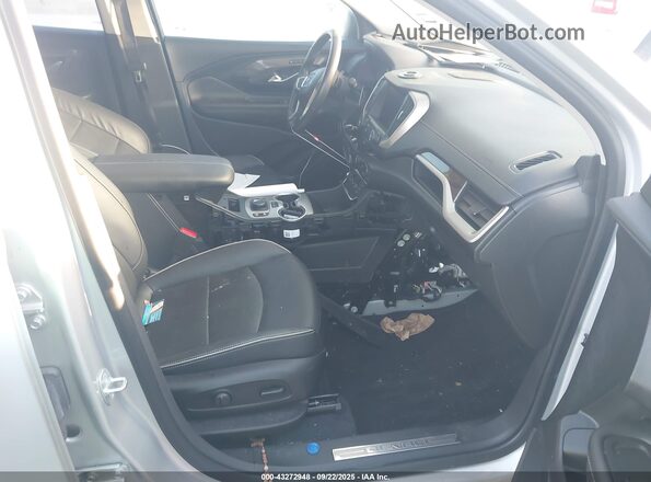 3GKALSEX2LL256102 2020 GMC TERRAIN Silver Vista interior delantera