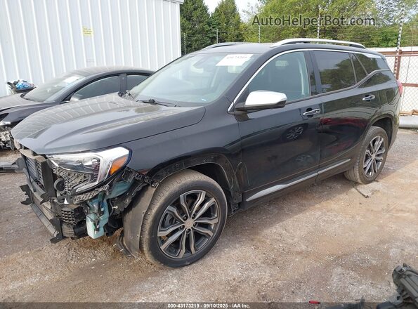 3GKALSEX3LL286547 2020 GMC TERRAIN Black Vista tres cuartos delantera izquierda