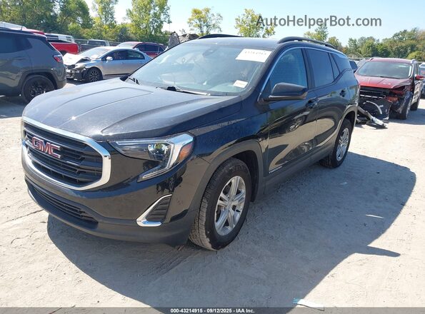 3GKALTEV4ML349676 2021 GMC TERRAIN Black Przód lewy