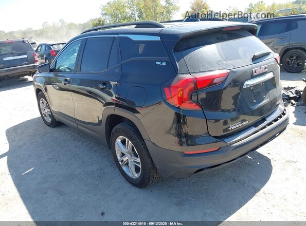 3GKALTEV4ML349676 2021 GMC TERRAIN Black Tył lewy