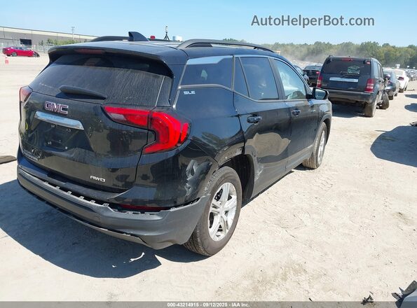 3GKALTEV4ML349676 2021 GMC TERRAIN Black Tył prawy