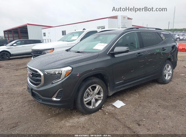 3GKALTEV5LL239931 2020 GMC TERRAIN Gray Передня ліва чверть