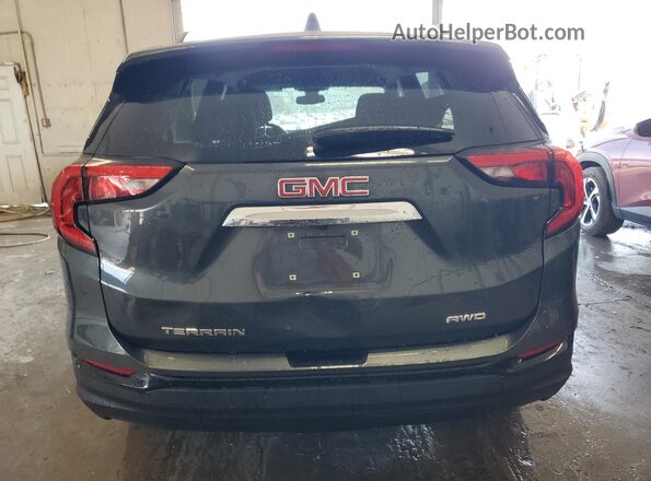 3GKALTEV5ML386591 2021 GMC TERRAIN Серый Вид сзади