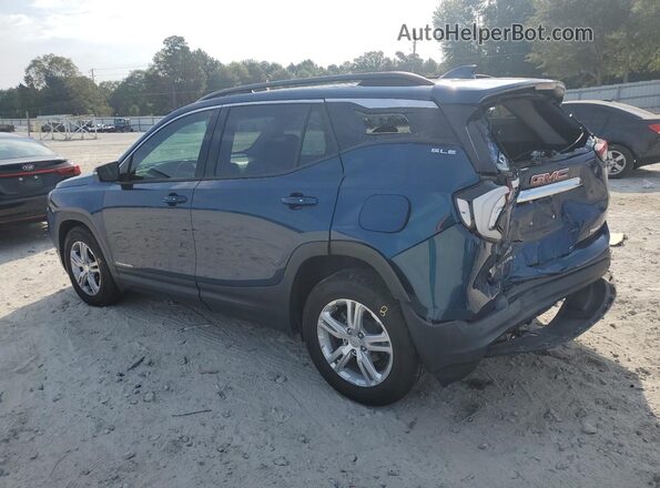 3GKALTEV6LL273568 2020 GMC TERRAIN Blue Задня ліва чверть