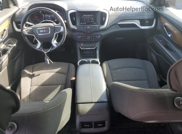 3GKALTEV6LL273568 2020 GMC TERRAIN Blue Вид панелі приладів