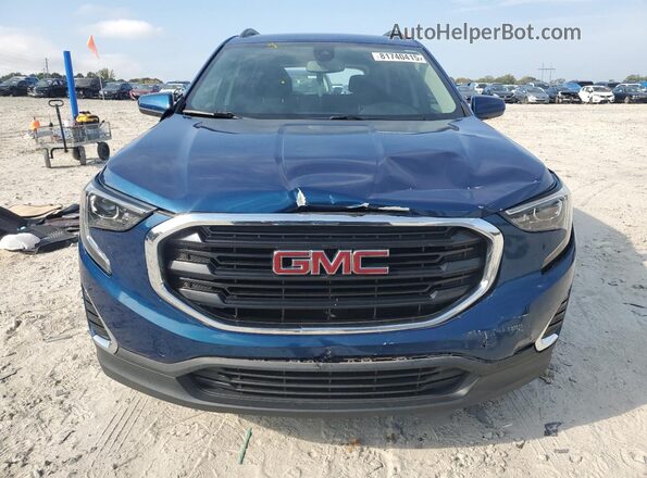 3GKALTEV6LL273568 2020 GMC TERRAIN Blue Вид спереду