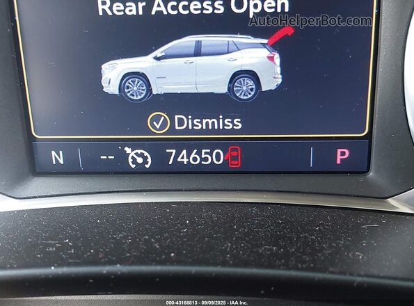 3GKALTEV6LL296137 2020 GMC TERRAIN Blue 