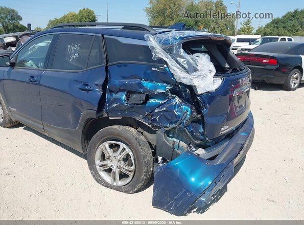 3GKALTEV6LL296137 2020 GMC TERRAIN Blue Vista frontal