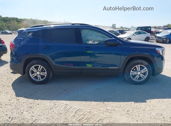 3GKALTEV6LL296137 2020 GMC TERRAIN Blue Vista interior trasera