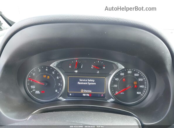 3GKALTEV7LL250574 2020 GMC TERRAIN White Вид задніх сидінь