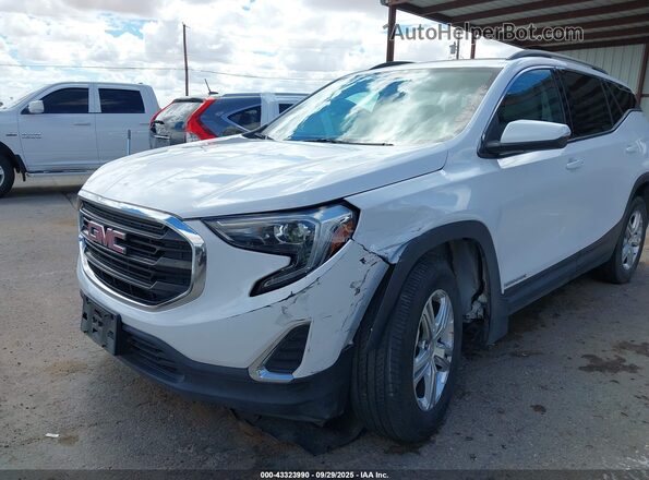 3GKALTEV7LL250574 2020 GMC TERRAIN White Вид спереду