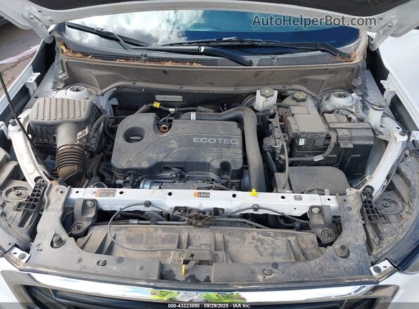 3GKALTEV7LL250574 2020 GMC TERRAIN White Вид ззаду