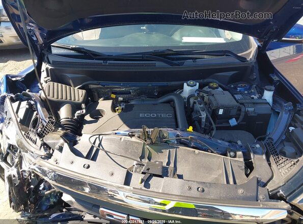 3GKALTEV7NL124783 2022 GMC TERRAIN Синий Вид сзади