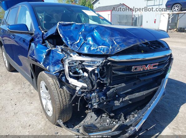 3GKALTEV7NL124783 2022 GMC TERRAIN Синий Вид спереди