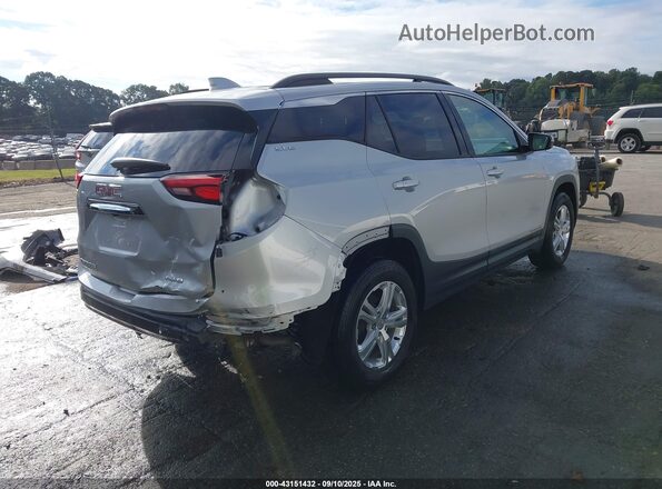 3GKALTEV9LL262063 2020 GMC TERRAIN Silver Հետևի աջ