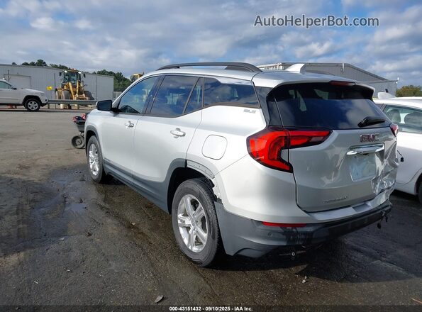 3GKALTEV9LL262063 2020 GMC TERRAIN Silver Հետևի ձախ