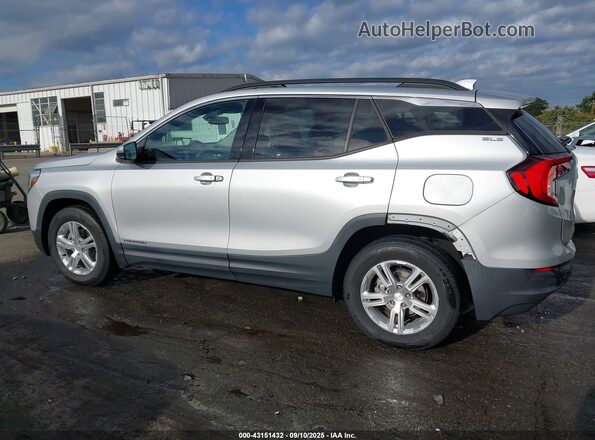 3GKALTEV9LL262063 2020 GMC TERRAIN Silver Սալոնի 360 աստիճան տեսք