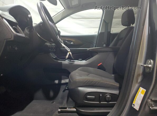 3GKALTEVXLL152462 2020 GMC TERRAIN Gray Vista interior delantera