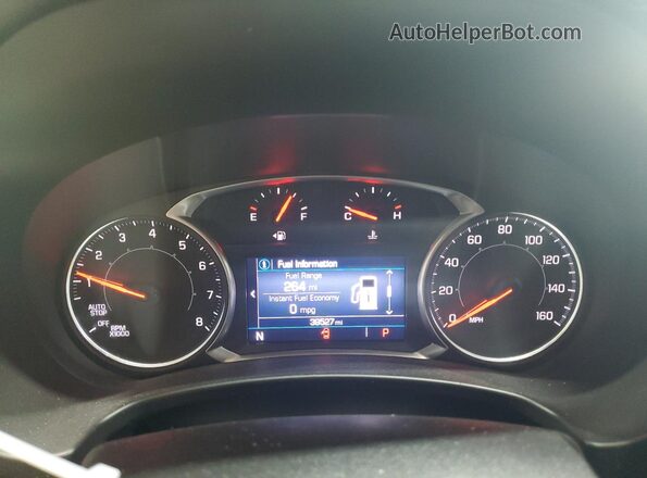 3GKALTEVXLL152462 2020 GMC TERRAIN Gray Vista del cuadro de instrumentos