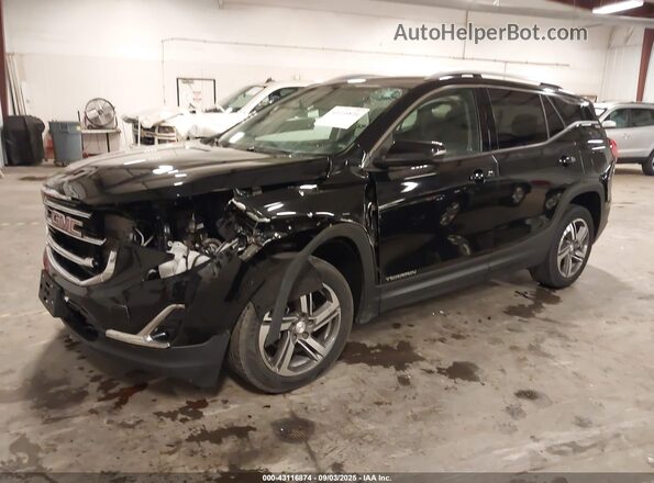 3GKALVEV0LL241579 2020 GMC TERRAIN Black Vista tres cuartos delantera izquierda