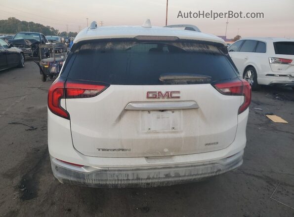 3GKALVEV0ML310742 2021 GMC TERRAIN White Vista trasera