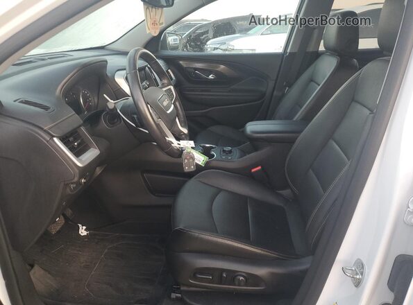 3GKALVEV0ML310742 2021 GMC TERRAIN White Vista interior delantera