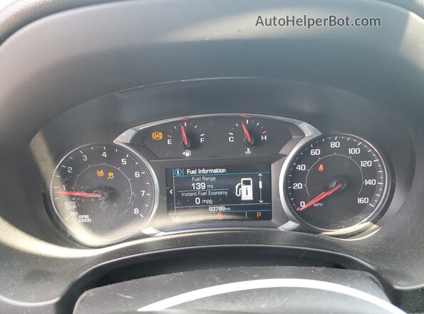 3GKALVEV1JL300930 2018 GMC TERRAIN Blue 