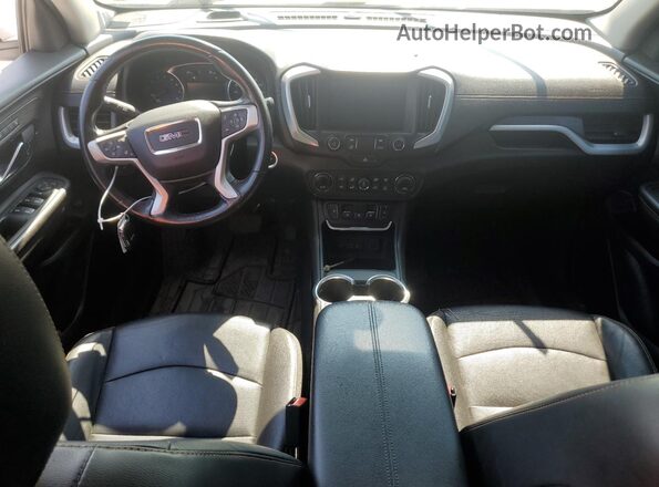 3GKALVEV1ML301189 2021 GMC TERRAIN White Առջևի վահանակի տեսք