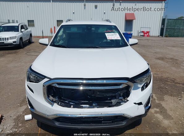 3GKALVEV2LL245598 2020 GMC TERRAIN White Instrument cluster view