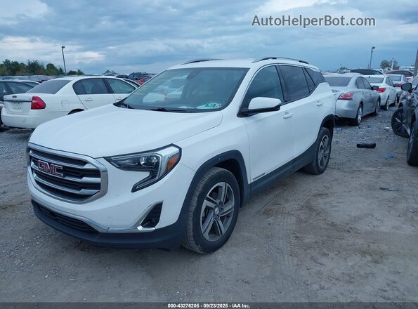 3GKALVEV3LL203795 2020 GMC TERRAIN White Передня ліва чверть