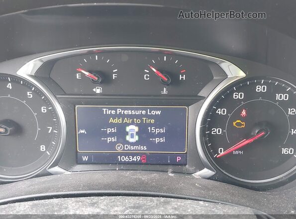 3GKALVEV3LL203795 2020 GMC TERRAIN White 