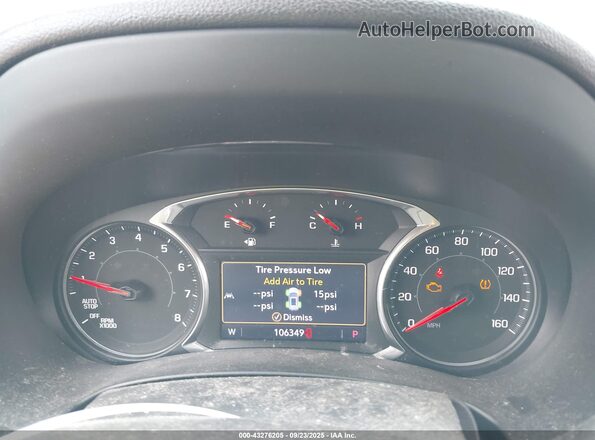 3GKALVEV3LL203795 2020 GMC TERRAIN White Вид задніх сидінь