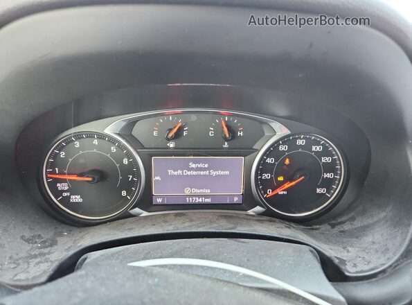 3GKALVEV4LL246039 2020 GMC TERRAIN Silver ხელსაწყოთა პანელის ხედი